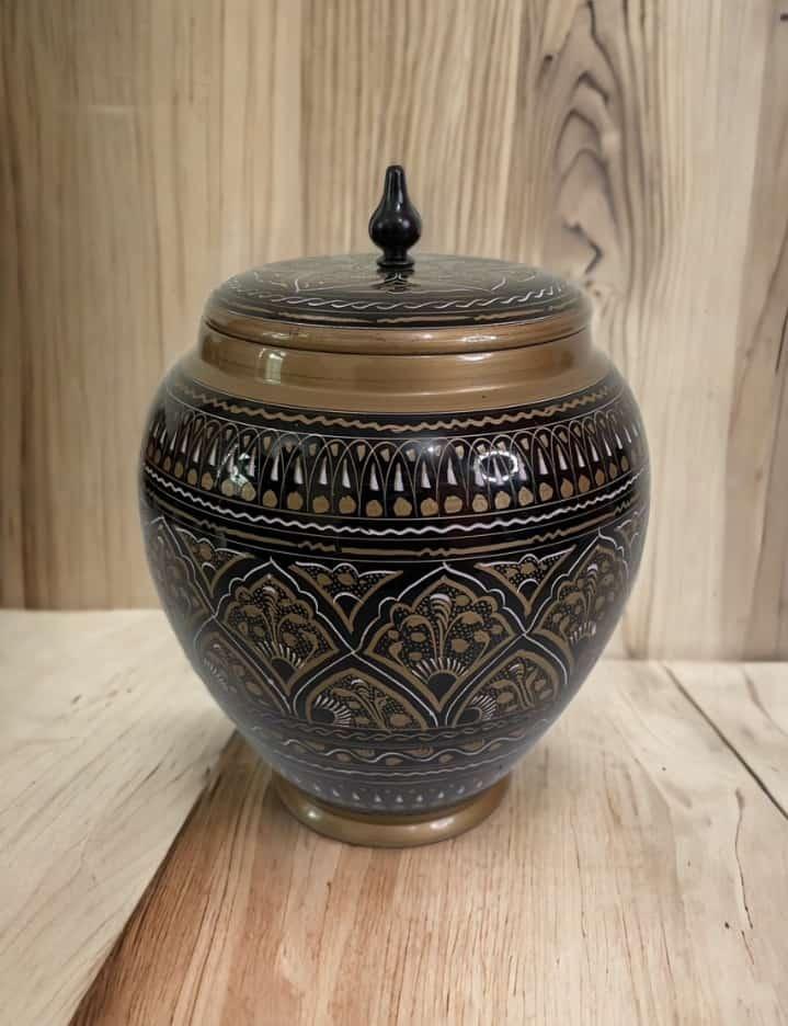 Wooden Candy Jar Set