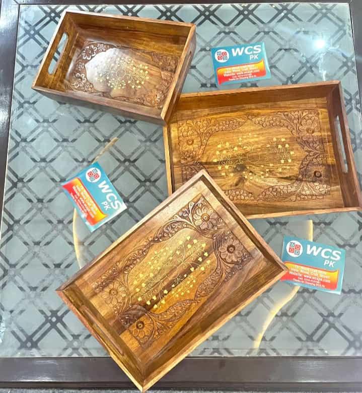 Elegant Tray Set (3 Pcs)