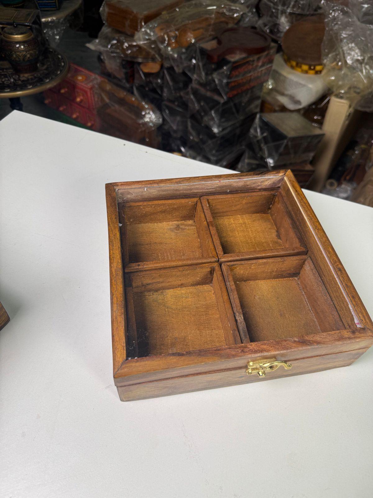 Wooden Storage Box